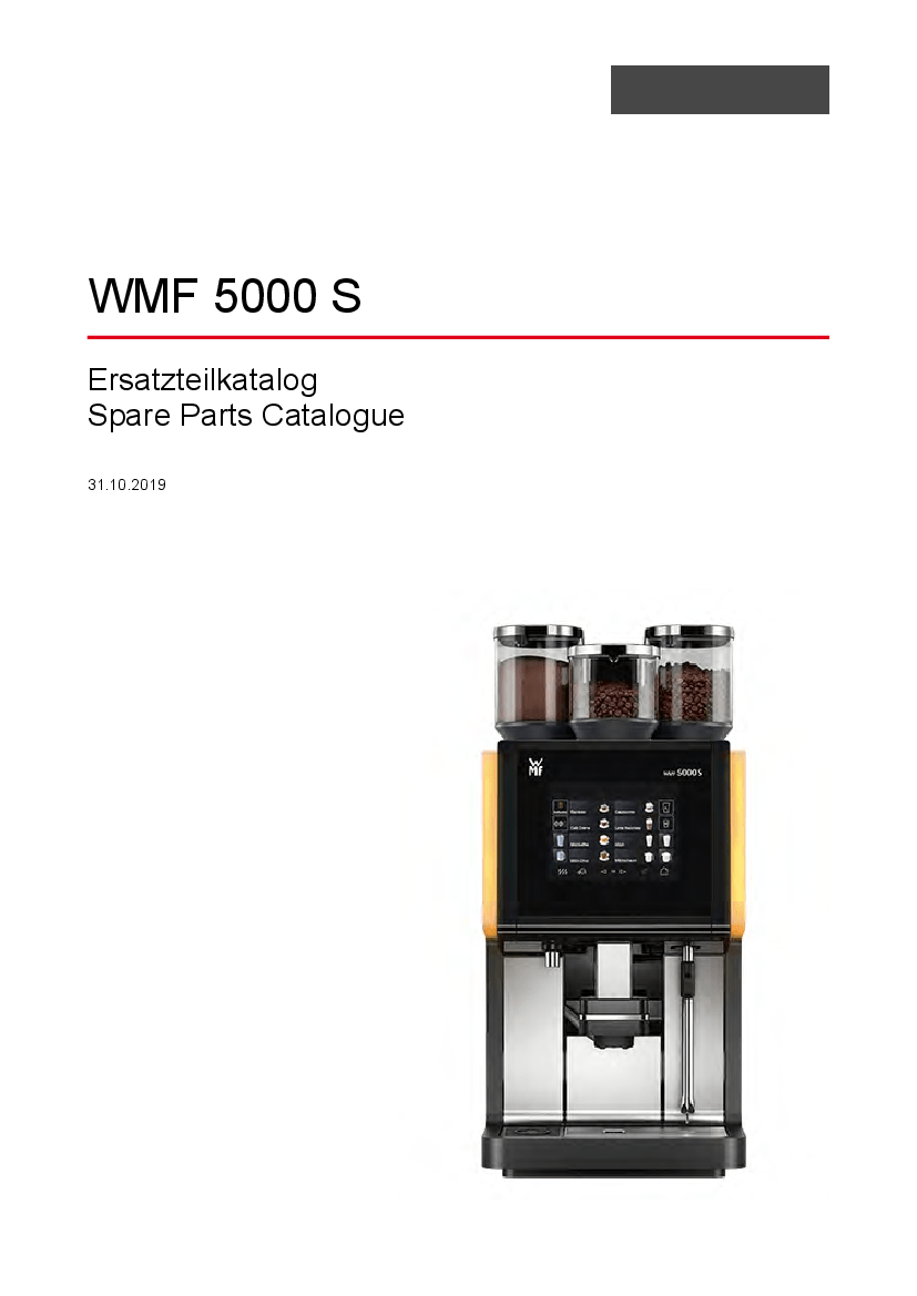 WMF 5000 S (1910) Ersatzteilliste Pobierz pdf z Docer.pl