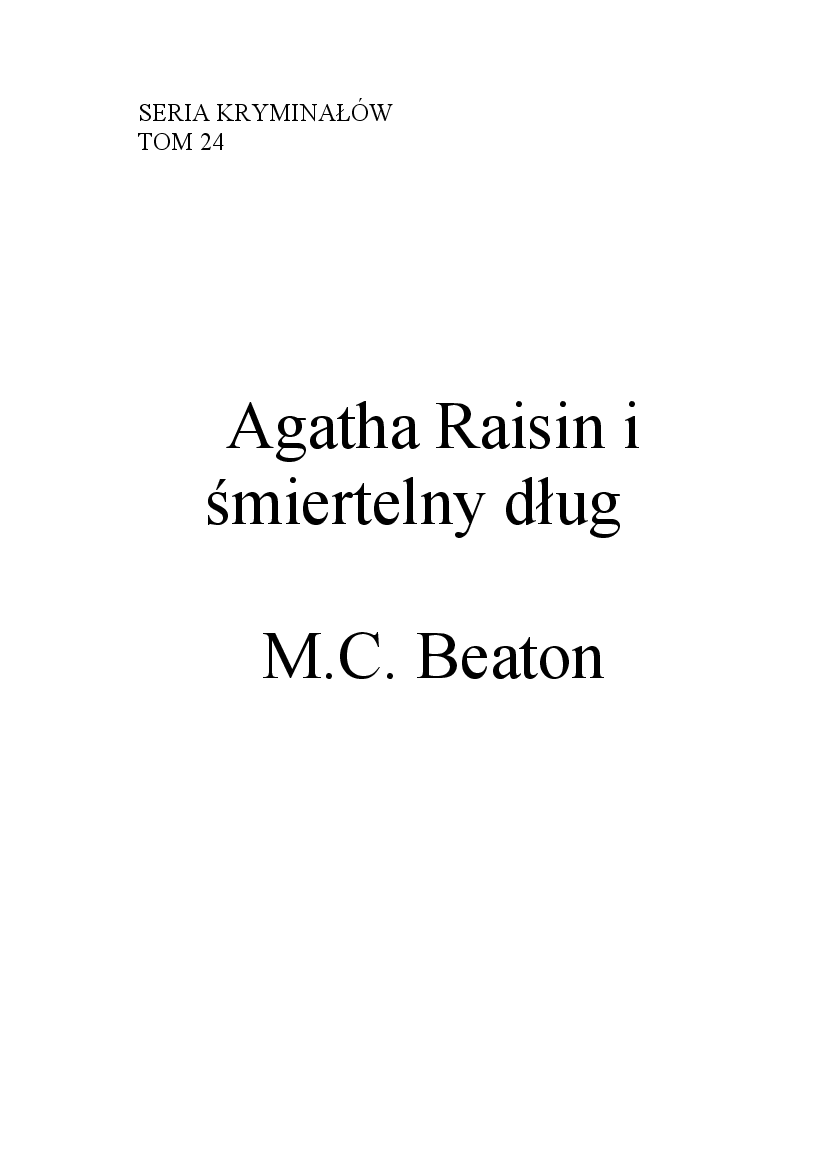Agatha Raisin PDF Free Download