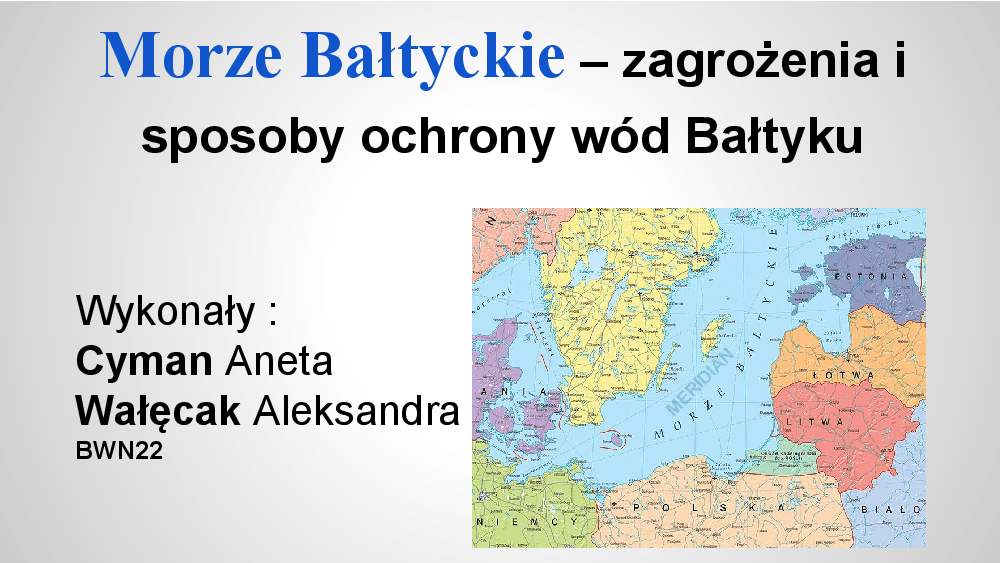 Morze Bałtyckie zagrożenia i sposoby ochrony wód Bałtyku kopia