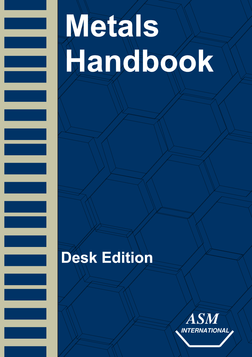 Asm Metals Handbook Desk Edition ASM Metals Handbook Desk Edition 2001 Baixar pdf de