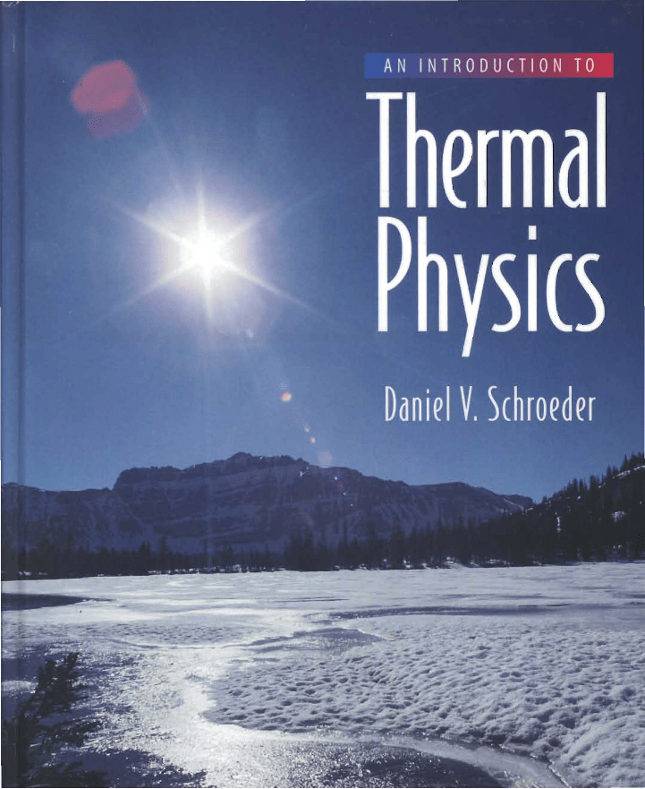Daniel V. SchroederAn Introduction to Thermal Physics (1999) Baixar