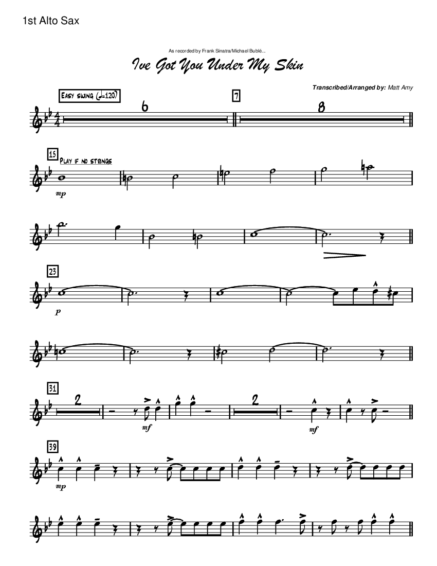 Feeling Good By Michael Buble Sheet Music Plus