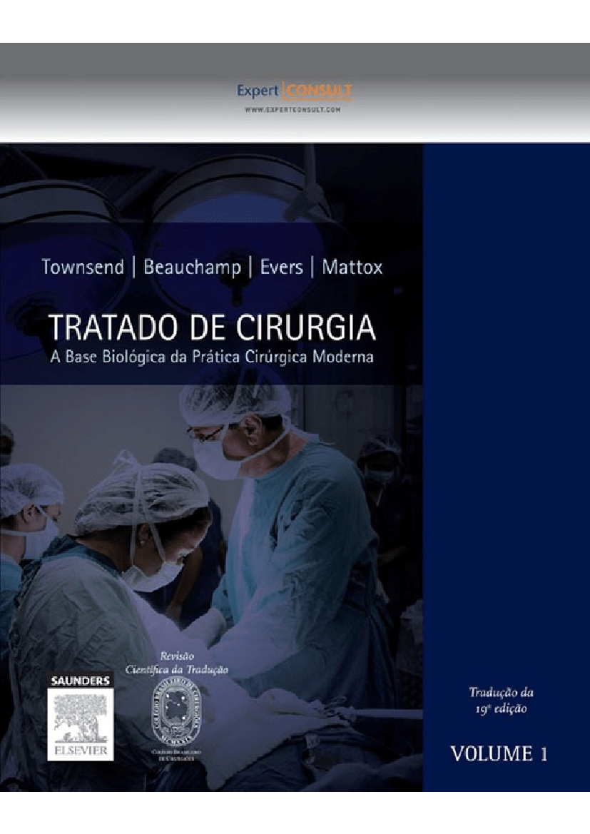 Sabiston tratado de cirurgia, 19ª edição Baixar pdf de
