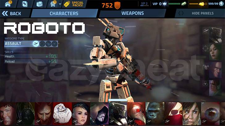 Cover Fire shooting games 1.8.2 Unlimited Money, Unlimited Gold, All Characters Unlocked