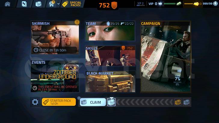 Cover Fire shooting games 1.8.2 Unlimited Money, Unlimited Gold, All Characters Unlocked