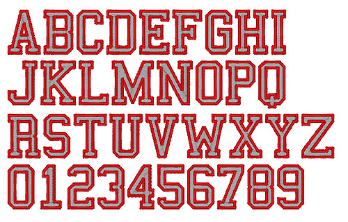 College Sports 2 Color by Fireside Threads Home Format