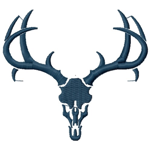 Deer Skull Embroidery Designs, Machine Embroidery Designs at