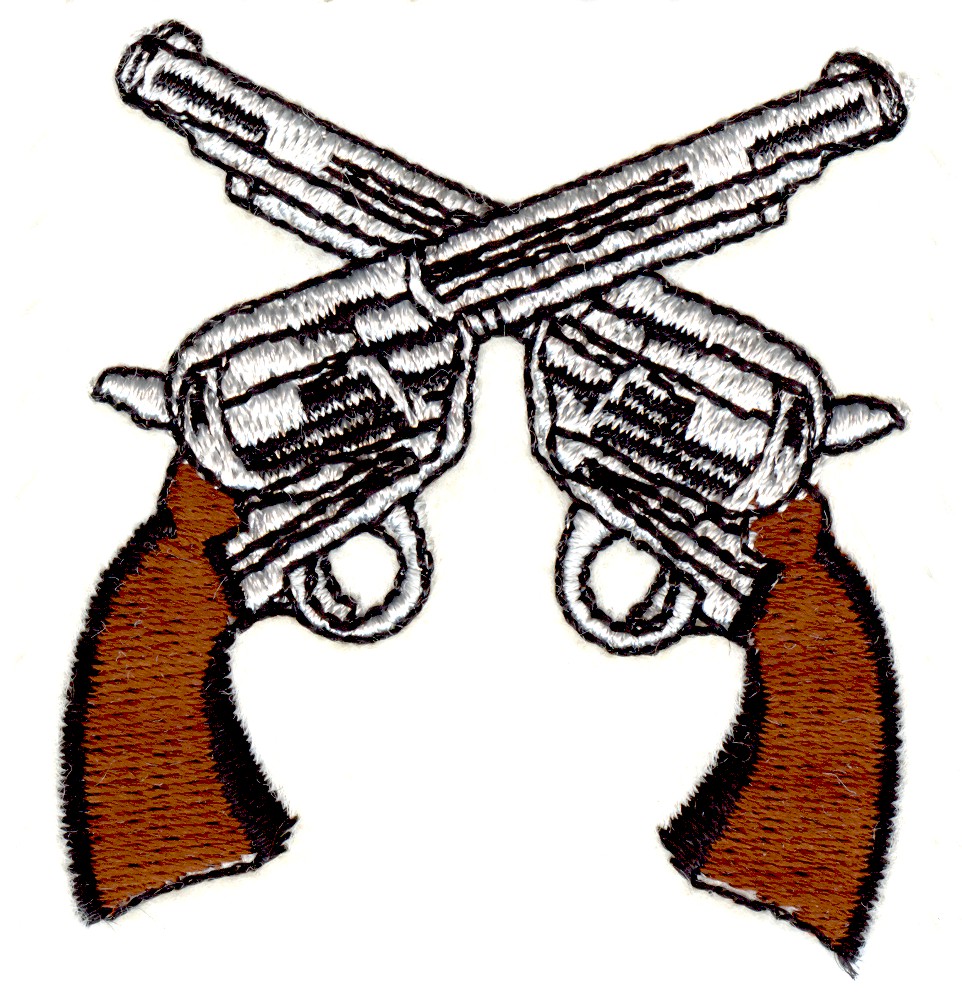 Gun Outline Embroidery Designs Machine Embroidery Designs