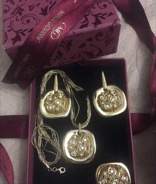 Эксклюзивный золотой комплект Marco Giovanni Festima.Ru Мониторинг