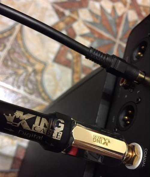 King cable digital spdif RCA 1м Festima.Ru частные объявления
