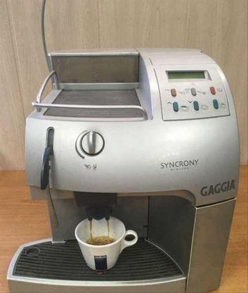 Кофемашина Gaggia Synchrony Digital Festima.Ru Мониторинг объявлений
