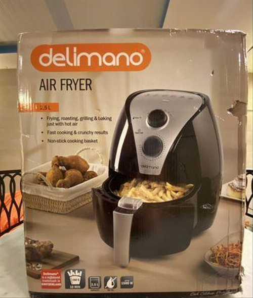 Аэрогриль/печь Delimano air fryer LQ2501 Новая Festima.Ru
