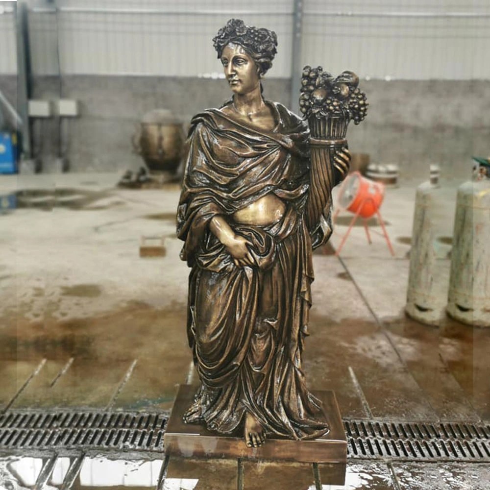 Outdoor Garden Life Size Brass Bronze Figure Statue Bronze Bust Statue Bronze Sculpture
