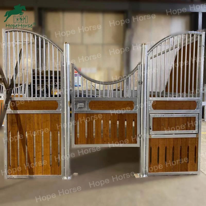 Permanent Galvanized Steel Stables For Horse Farm Panels