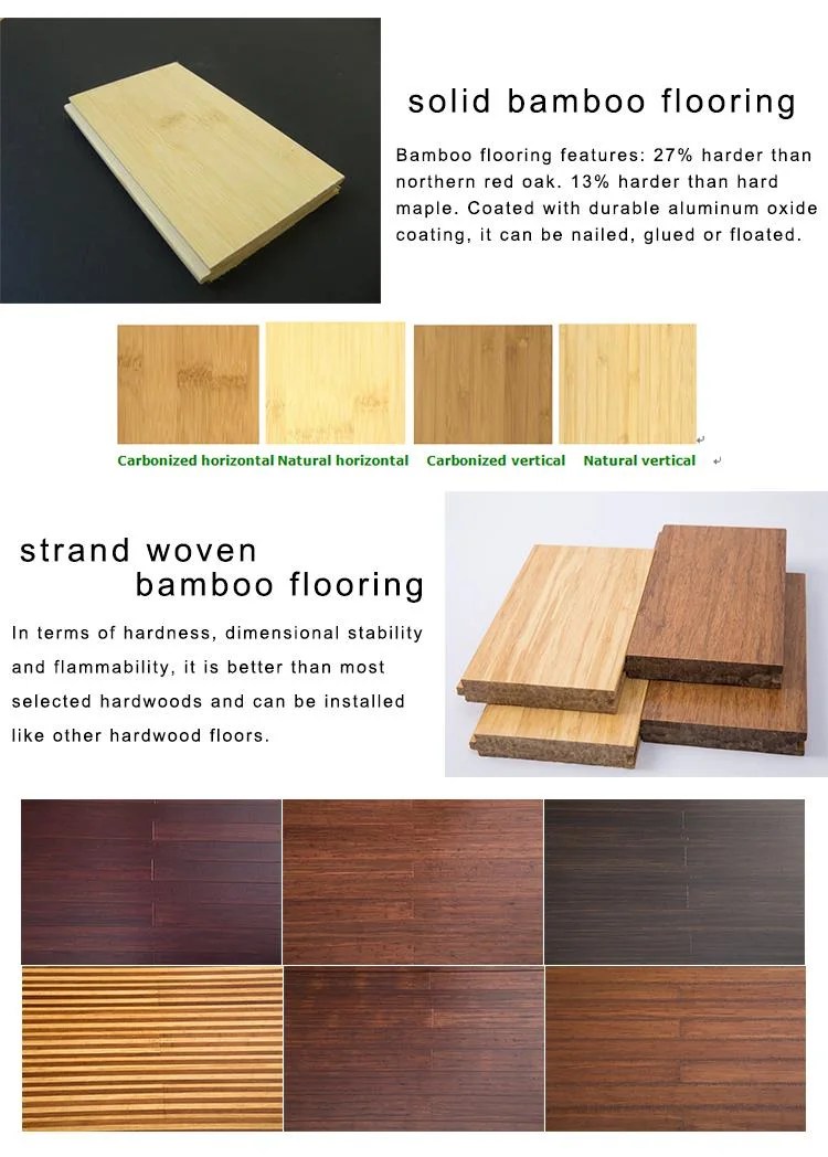 Eco Forest Bamboo Flooring Solid Bamboo Flooring