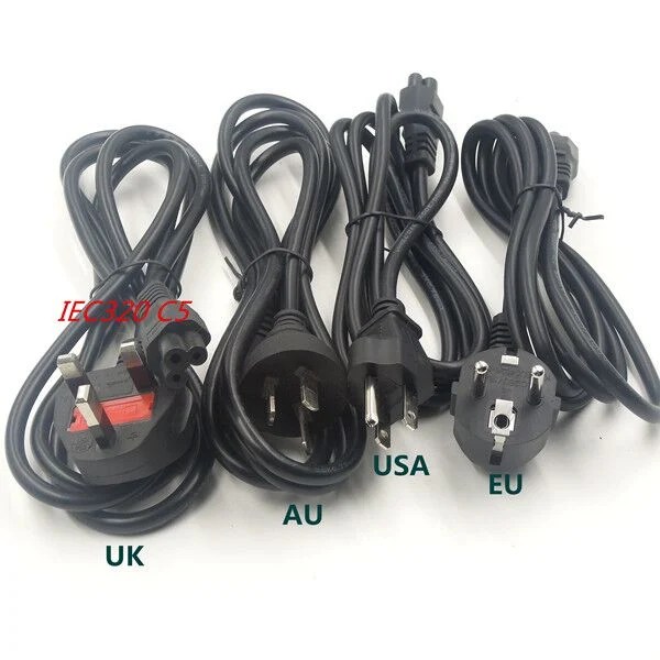 IEC C8 Extension Cord 2pin US Plug AC Power Cord