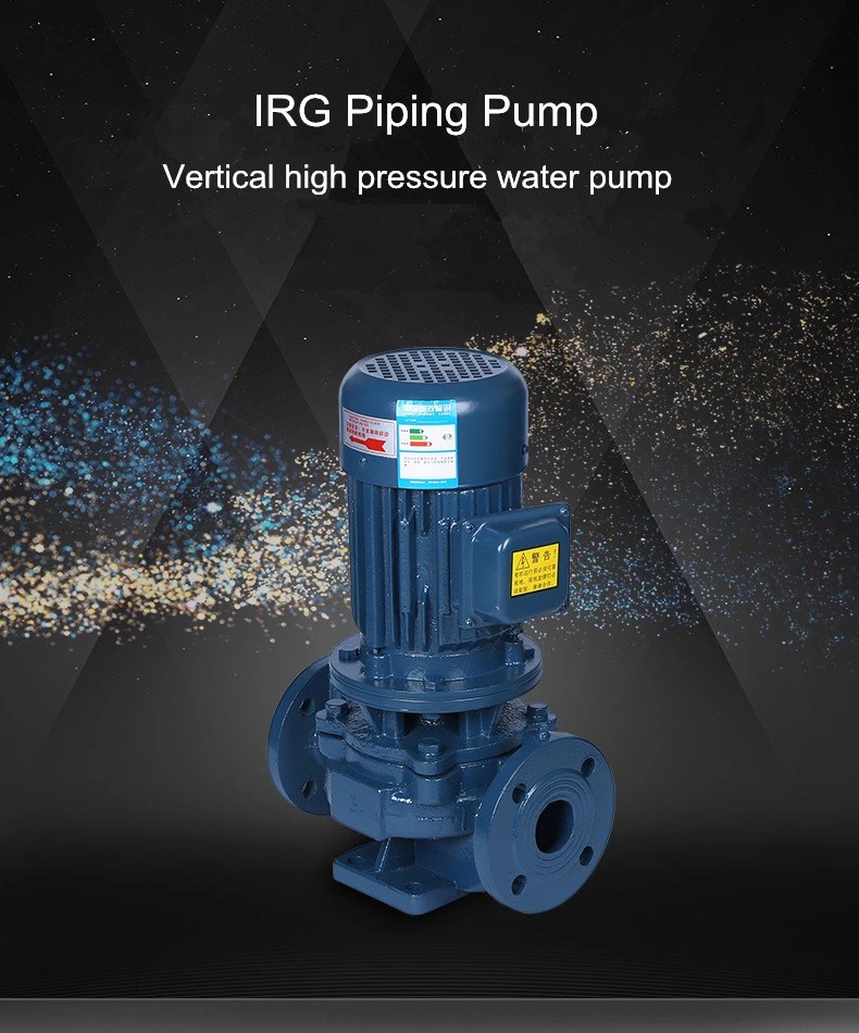 IRG 240V Vertical Hot Water Booster Inline Pump