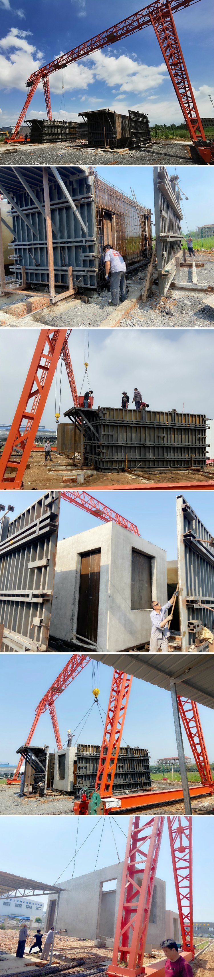Modular Concrete House Machine, Concrete Prefab Home Production