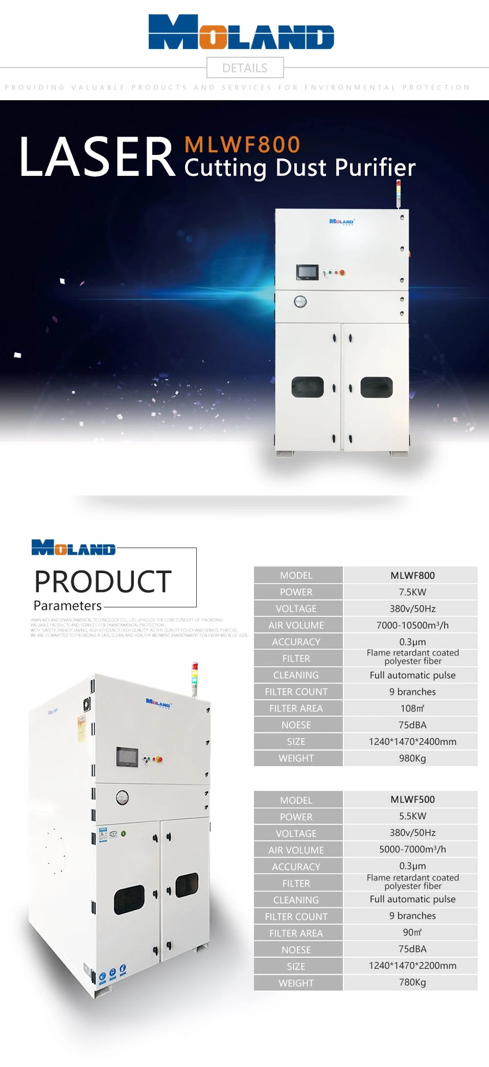Dust Collector Laser Cutting Fume Dust Collector Fume Extractor
