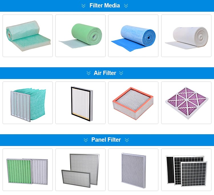 Roof Filter Media Ceiling Filter Media Spray Booth Filter Media