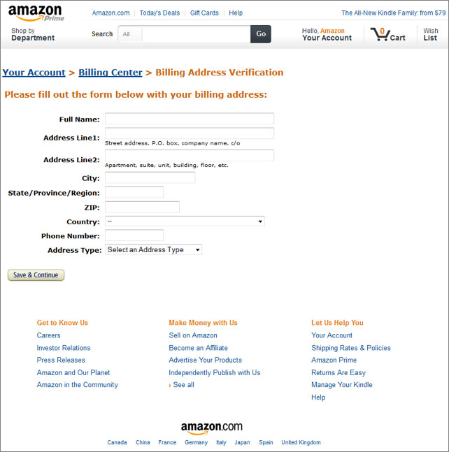 "Unauthorized activity on your Amazon account" phishing email doing