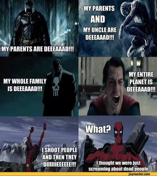 Deadpool Marvel funny dc / funny pictures & best jokes comics