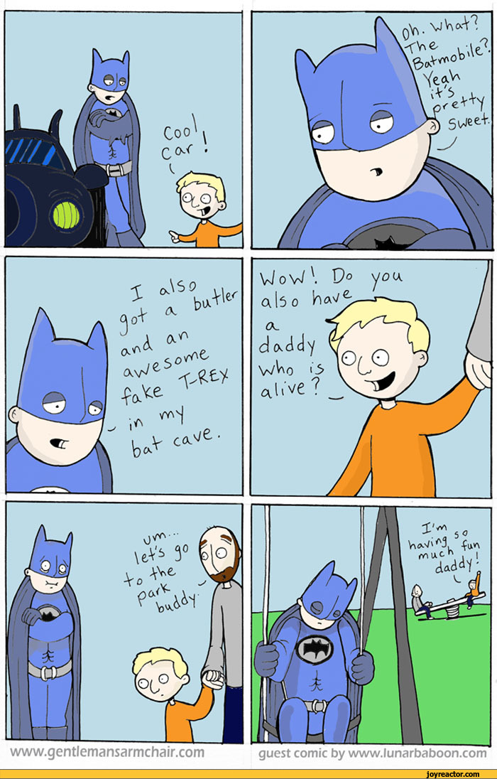 Batmobile / Batman thegentlemansarmchair lunarbaboon DC Comics
