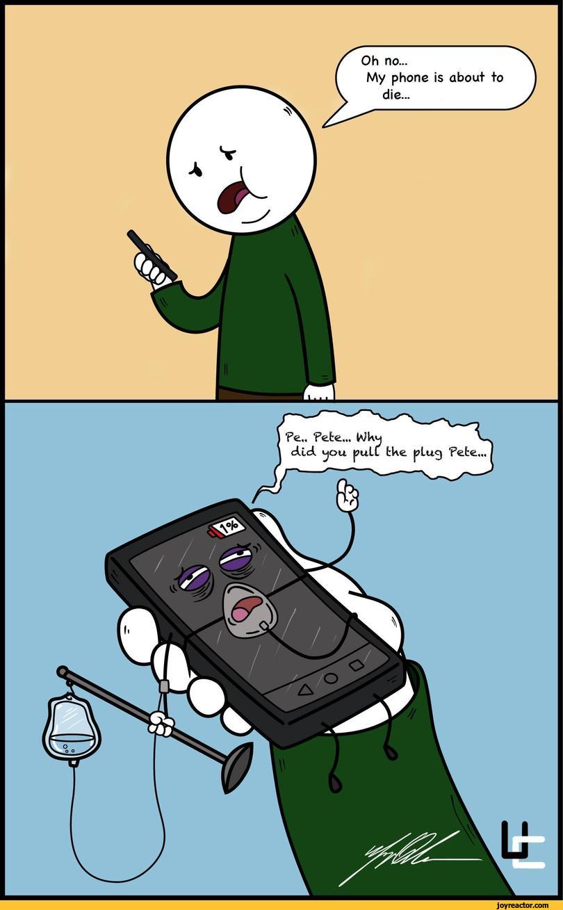 charging phone comics (funny comics & strips, cartoons) / funny pictures & best jokes