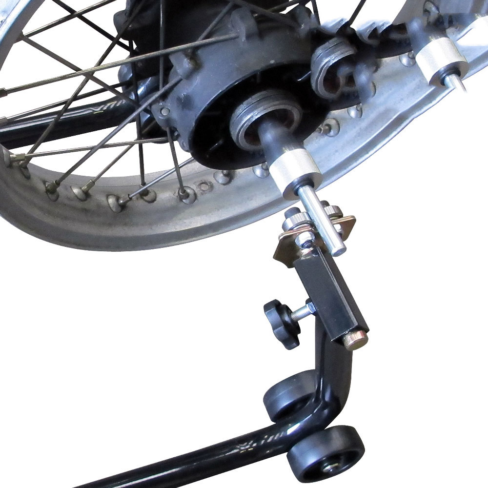 Portable Wheel Balancer Paddock Stand Bike Motorcycle Motorbike Track