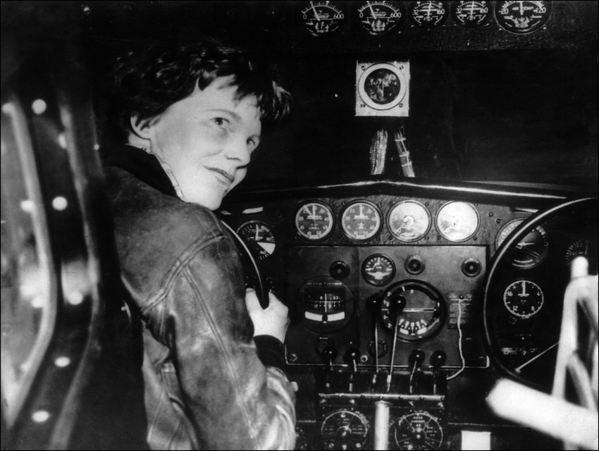 Amelia Earhart, la primera piloto que sobrevoló el Atlántico