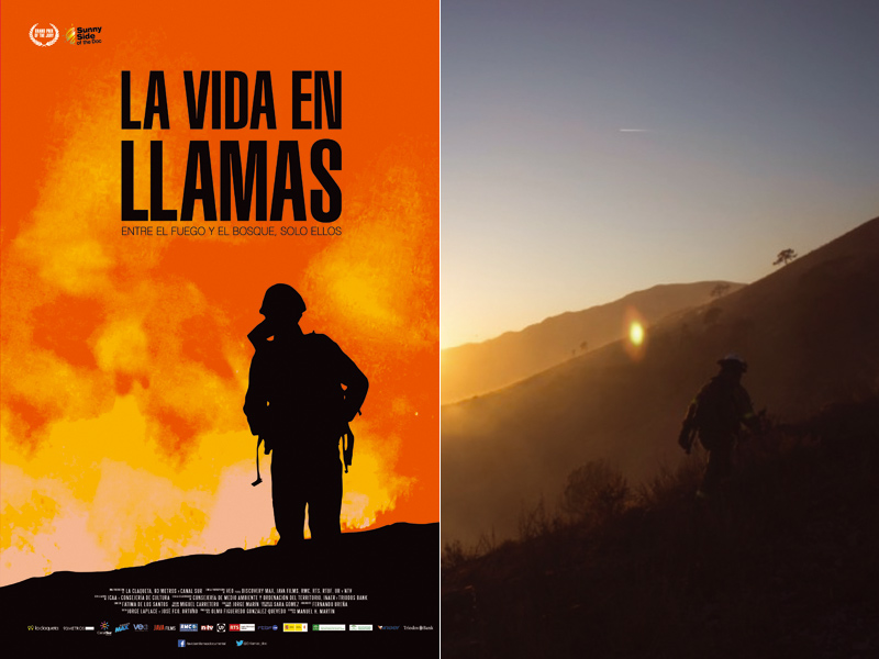 'La vida en llamas', un homenaje a los bomberos forestales