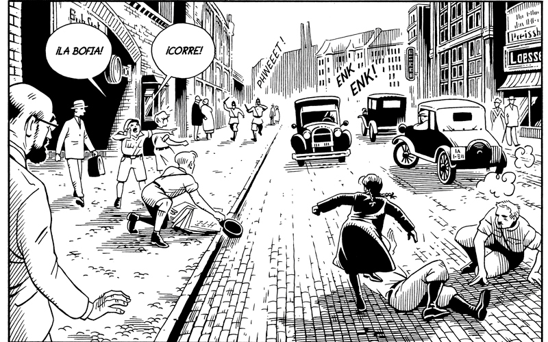 Cómic 'Berlín', la obra maestra de Jason Lutes sobre el ascenso del