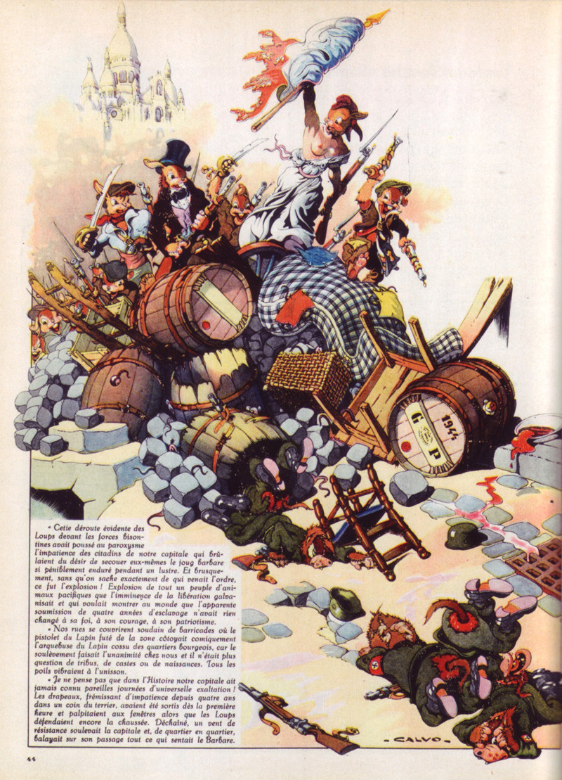 ¡La bestia ha muerto!, el cómic que contó la II Guerra Mundial con