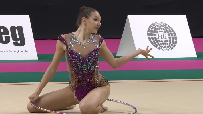 Gimnasia rítmica Copa del Mundo. Calificación individual Grupo A