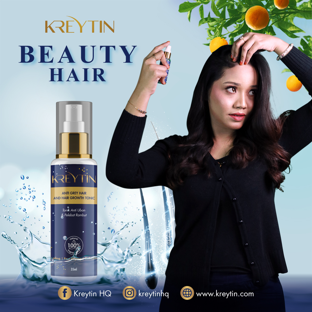 Cara Penggunaan Kreytin Hair Tonic