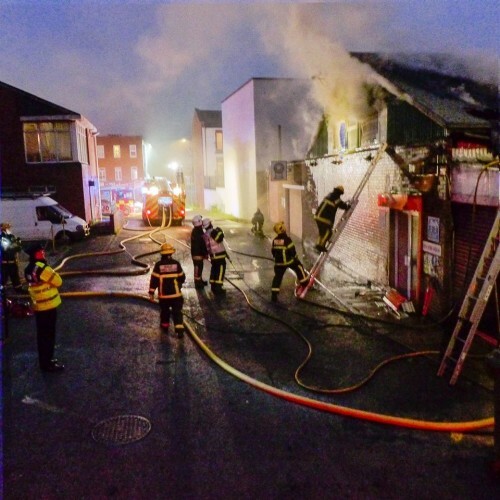 Firefighters battle two 'substantial' fires in Dublin · TheJournal.ie