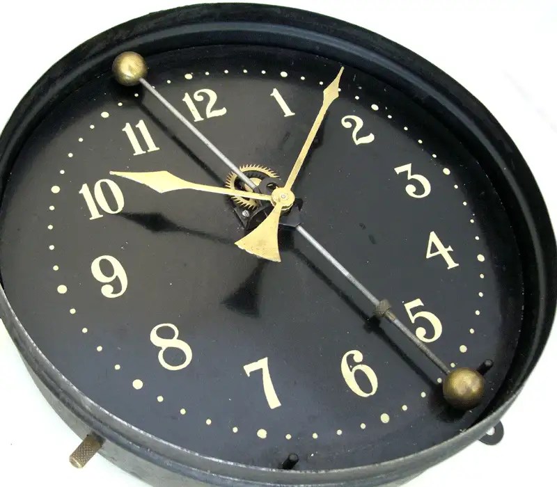 LOT 2 x UNUSUAL BRITISH ART DECO DESK or WALL GRAVITY CLOCKS c1920 eBay