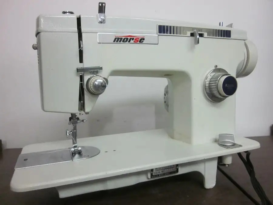 MORSE HEAVY DUTY ZIG ZAG SEWING MACHINE DENIM VINYL CANVAS UPHOLSTERY