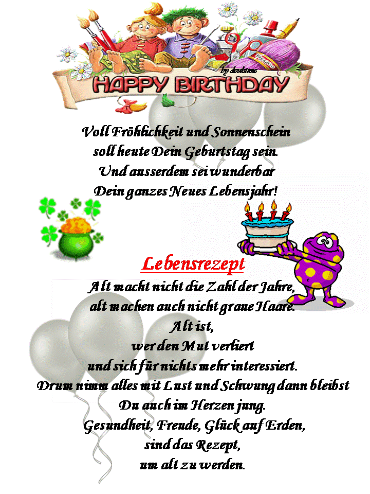 Glückwünsche Geburtstag Auf Bayrisch geburtstagssprüche von herzen