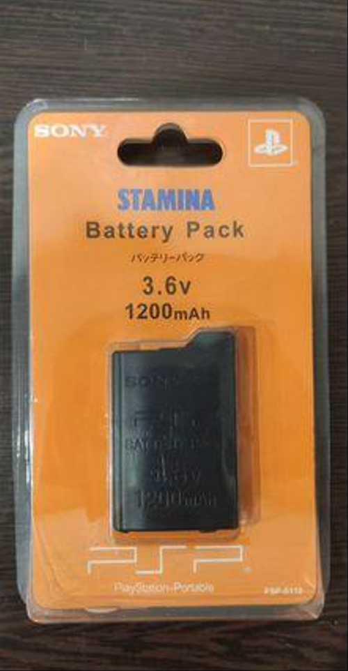 Аккумулятор для Sony PSP Stamina Battery Pack 3.6v Festima.Ru