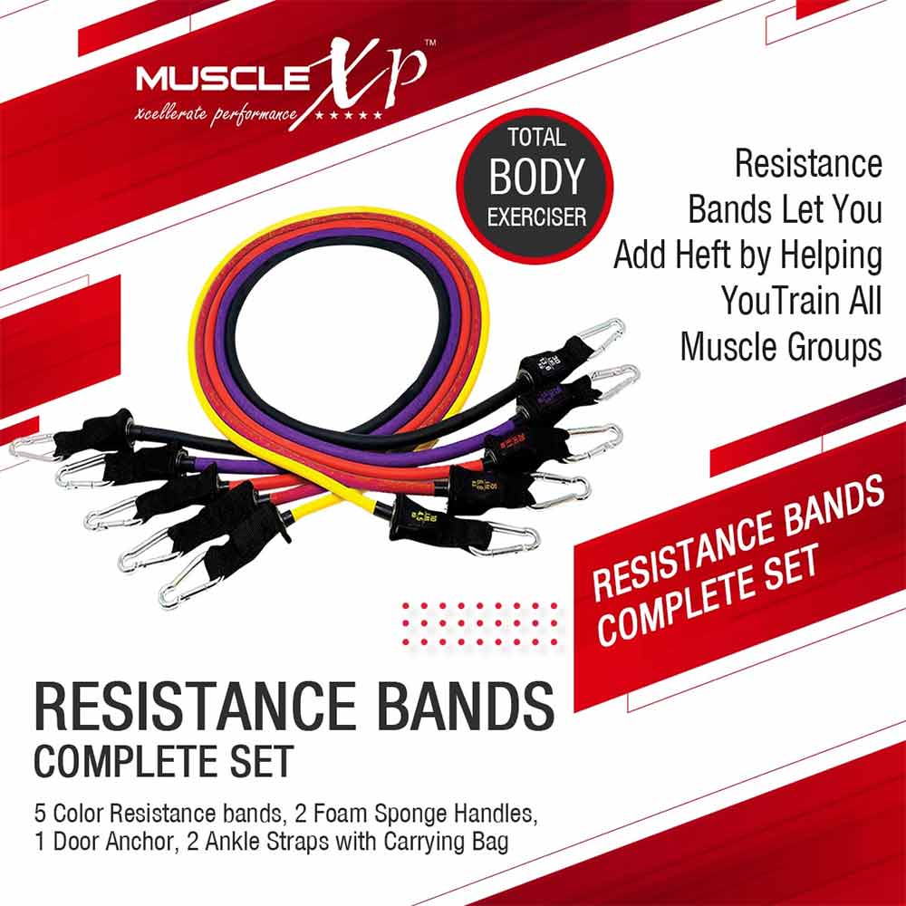 Resistance Band Complete Set at Best Price in India