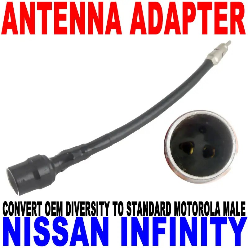 Antenna Adapter when replacing factory stereo OEM ANTENNA TO STANDARD