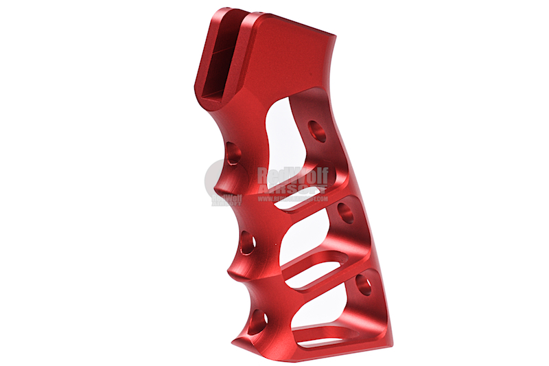 Airsoft Surgeon CNC Aluminum Skeletonized Grip for M4 GBBR Red Buy