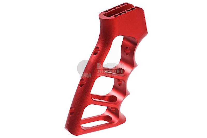 Airsoft Surgeon CNC Aluminum Skeletonized Grip for M4 GBBR Red Buy