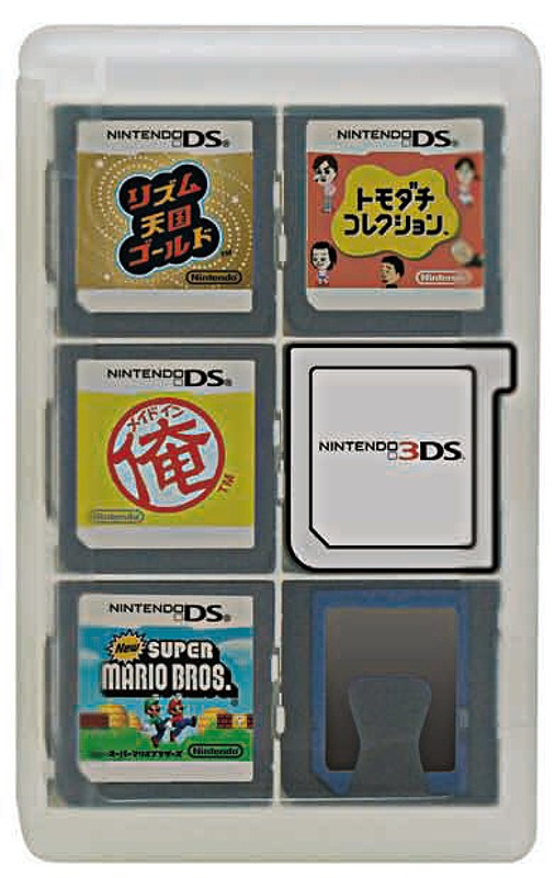 Nintendo 3DS Game Card Cases Clear XJUGGLER Nintendo 3DS Shop