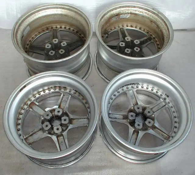 WORK EQUIP Deep Dish 18 11J 13J 5x114 Rims Alloy Wheels Wide body 300ZX Supra eBay