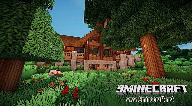 Survival House Map - 9Minecraft.net