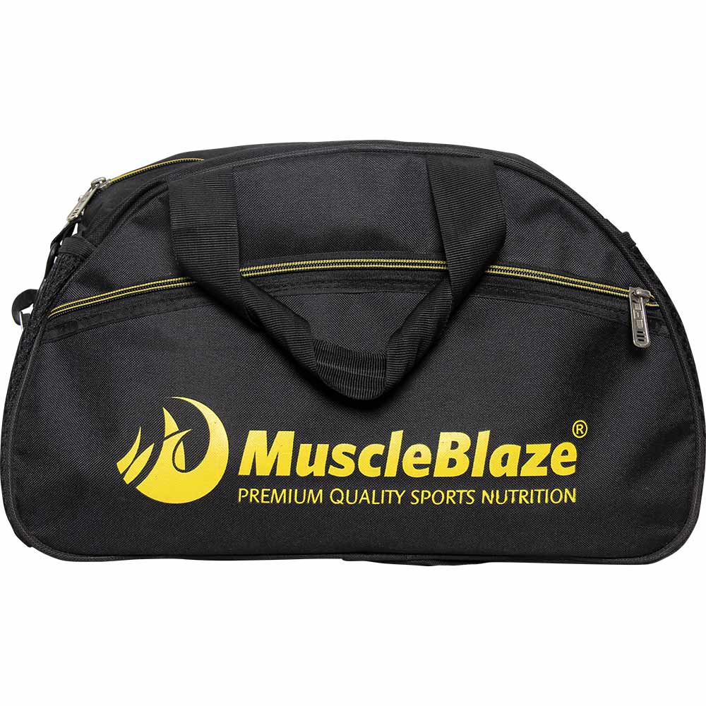 MuscleBlaze Gym Bag (Tum Nahi Samjhoge), Black at Best Price in India
