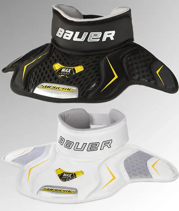 New!! Bauer Supreme Goalie Neck Protector Bib Sr eBay