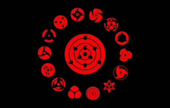 Wallpaper patterns, naruto, Sharingan, sharingan, Мангекьё Шаринган